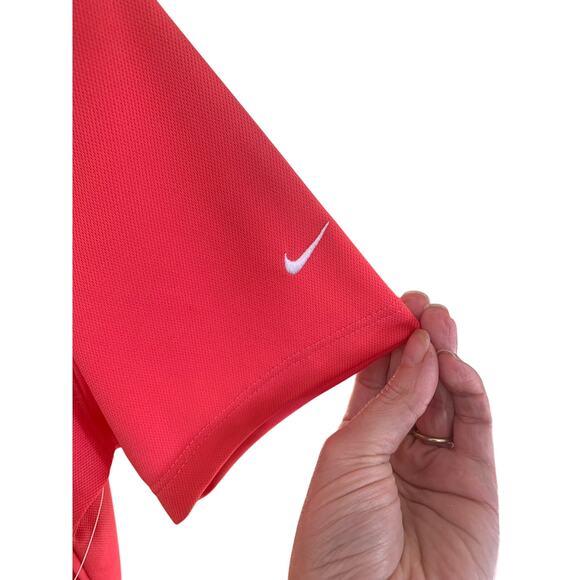 Nike Dri-FIT Victory Golf Polo-Performance Active Top-Pink-Women's-M - Picture 4 of 5